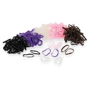 EZI-GROOM Silicone Plaiting Bands EZI-GROOM Silicone Plaiting Bands