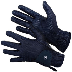 KM Elite Silicone Grip Gloves - Black