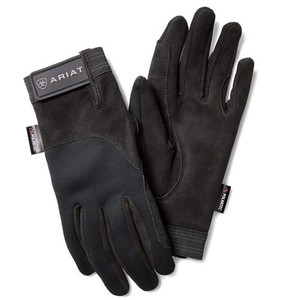 Ariat Insulated Tek Grip Gloves - Black Ariat Insulated Tek Grip Gloves - Black
