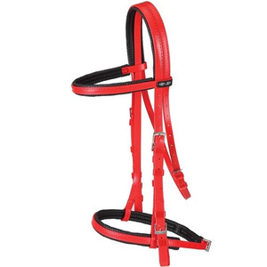 Zilco Racing Zilco Padded Bridle With Cavesson Zilco Racing Zilco Padded Bridle With Cavesson