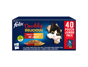 Felix Doubly Delicious Meat Selection in Jelly