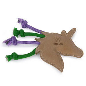 Digby & Fox Leather Unicorn Toy Digby & Fox Leather Unicorn Toy