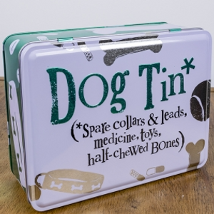 Doggy Christmas Tin Doggy Christmas Tin