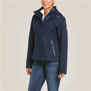 Ariat Women's Coastal Waterproof Jacket - Navy Ariat Women's Coastal Waterproof Jacket - Navy