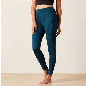 Ariat Women's Venture Thermal Half Grip Tights - Reflecting Pond Ariat Women's Venture Thermal Half Grip Tights - Reflecting Pond