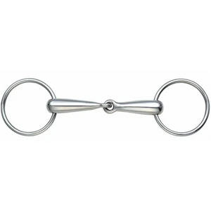 Shires Hollow Mouth Loose Ring Snaffle Shires Hollow Mouth Loose Ring Snaffle