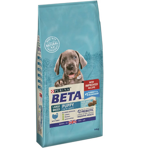 Beta Puppy Large Breed Dry Dog Food With Turkey 14kg Beta Puppy Large Breed Dry Dog Food With Turkey 14kg