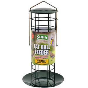 Supa Premium Fat Ball Feeder With Tray Supa Premium Fat Ball Feeder With Tray