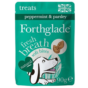 Forthglade Fresh Breath Natural Soft Bite Dog Treats - Peppermint Forthglade Fresh Breath Natural Soft Bite Dog Treats - Peppermint