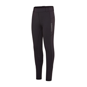 Cameo Equine Junior EcoDry Tights - Black1 Cameo Equine Junior EcoDry Tights - Black1