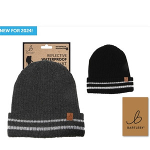 Bartleby Mens Waterproof Reflective Stripe Hat