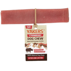 Yakers Dog Chew - Strawberry Yakers Dog Chew - Strawberry