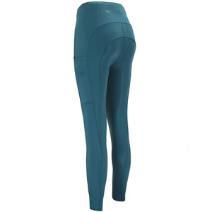 Woof Wear Original Full Seat Riding Tights - Petrol Woof Wear Original Full Seat Riding Tights - Petrol