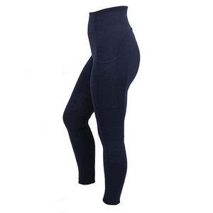 Woof Wear Original Knee Patch Riding Tights - Navy Woof Wear Original Knee Patch Riding Tights - Navy