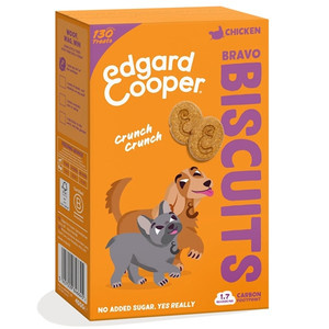 Edgard & Cooper Bravo Chicken Biscuits - 400g Edgard & Cooper Bravo Chicken Biscuits - 400g