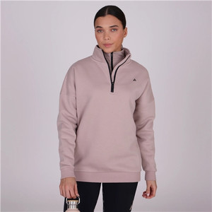 Aubrion React Half Zip Sweatshirt - Sand Aubrion React Half Zip Sweatshirt - Sand