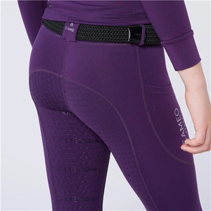 Cameo Equine Junior EcoDry Riding Tight - Deep Purple Cameo Equine Junior EcoDry Riding Tight - Deep Purple