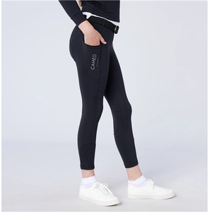 Cameo Equine Junior EcoDry Tights - Black