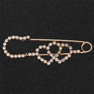 Elico Stock Pin - Interlocked Hearts