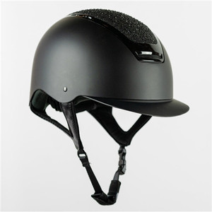 Rhinegold Odessa Ventilated Dial To Fit Riding Hat - Black