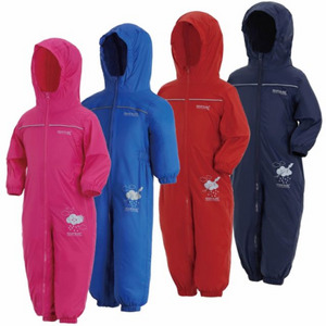 Regatta Puddle IV Kids Breathable Waterproof Puddle Suit Regatta Puddle IV Kids Breathable Waterproof Puddle Suit