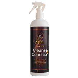 NAF Sheer Luxe Leather Cleanse & Condition Lotion 500ML NAF Sheer Luxe Leather Cleanse & Condition Lotion 500ML
