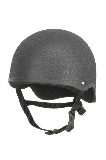 Champion Junior Plus Jockey Helmet - Black