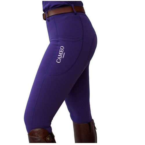 Cameo Equine Thermo Tights - Mulberry