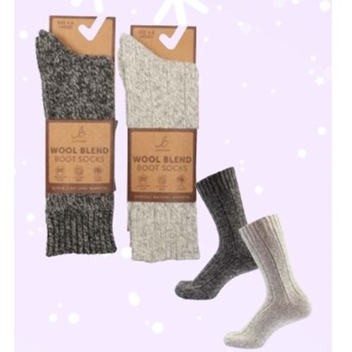 Bartleby Ladies Wool Blend Boot Sock