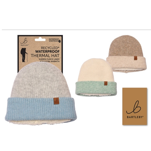 Bartleby Ladies Recycled Waterproof Hat