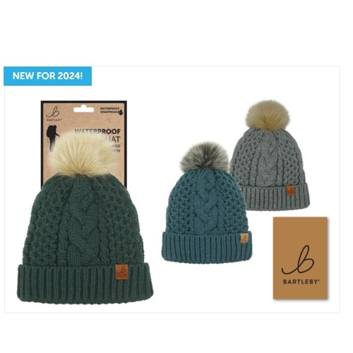 Bartleby Deluxe Waterproof Bobble Hat