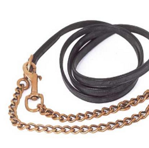 Heritage Leather Lead and Chain