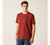 Ariat Mens Vertical Logo T-Shirt - Sun Dried Tomato