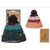 Bartleby Ladies Waterproof Stripe Knit Bobble Hat