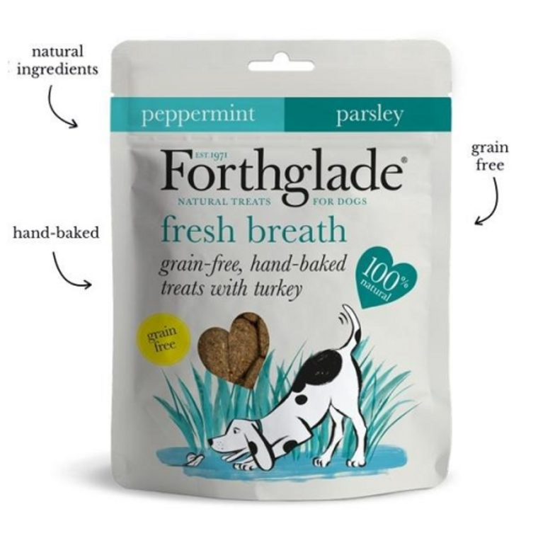 Forthglade 100 Percent Natural Dog Treats for Fresh Breath