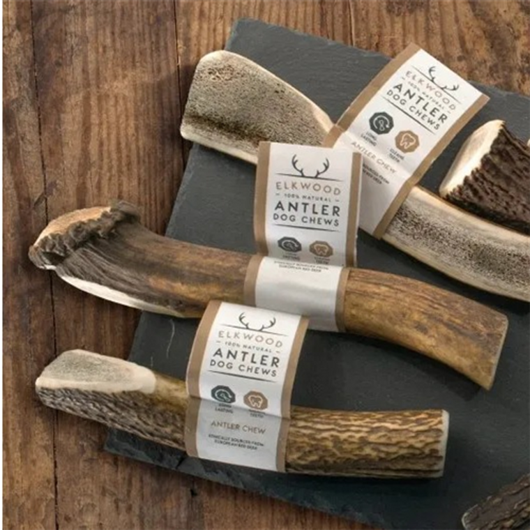 Elkwood 100% Natural Antler Chew - Large