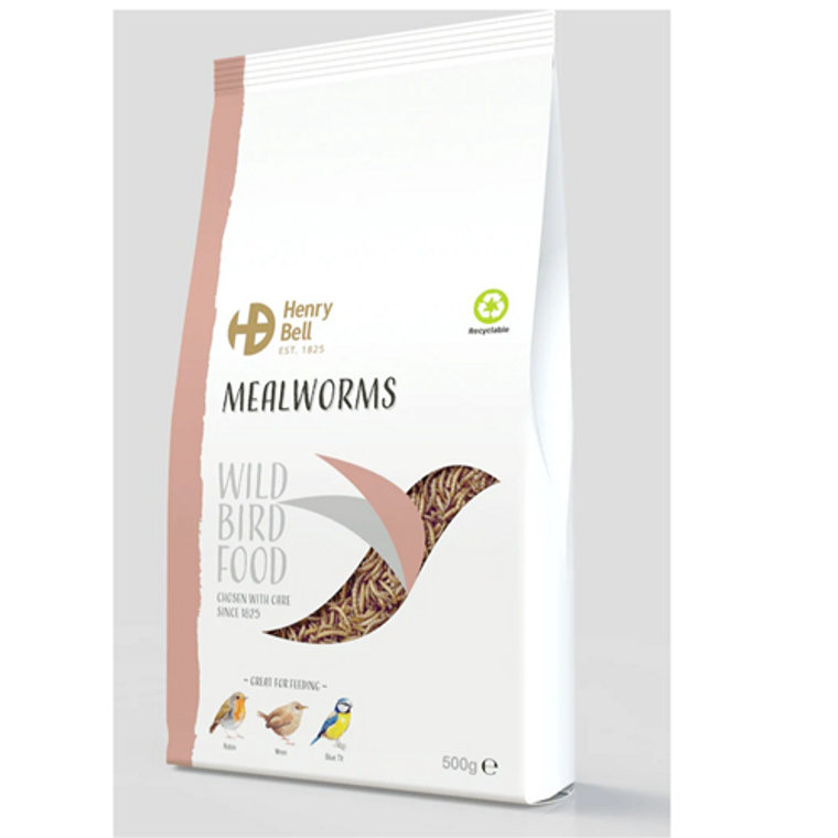 Henry Bell Mealworms - 500g
