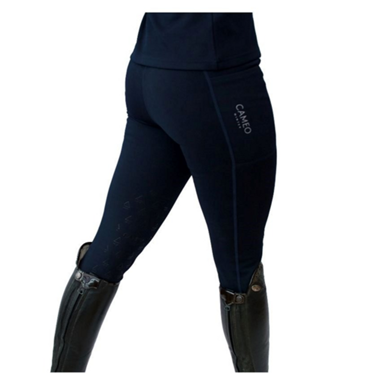 Cameo Equine Winter Collection Tights - Indigo