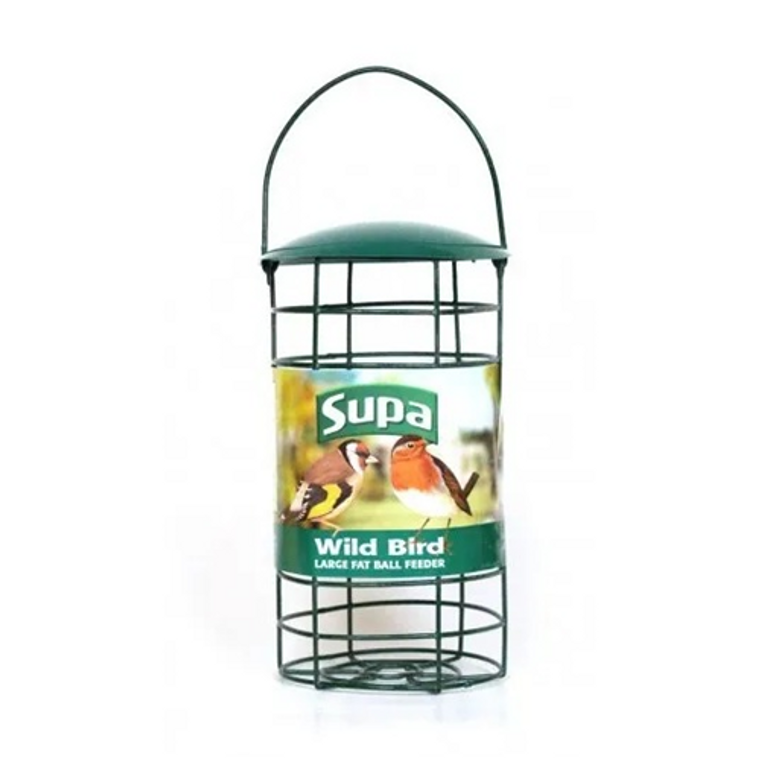Supa Fat Ball Feeder Green Large