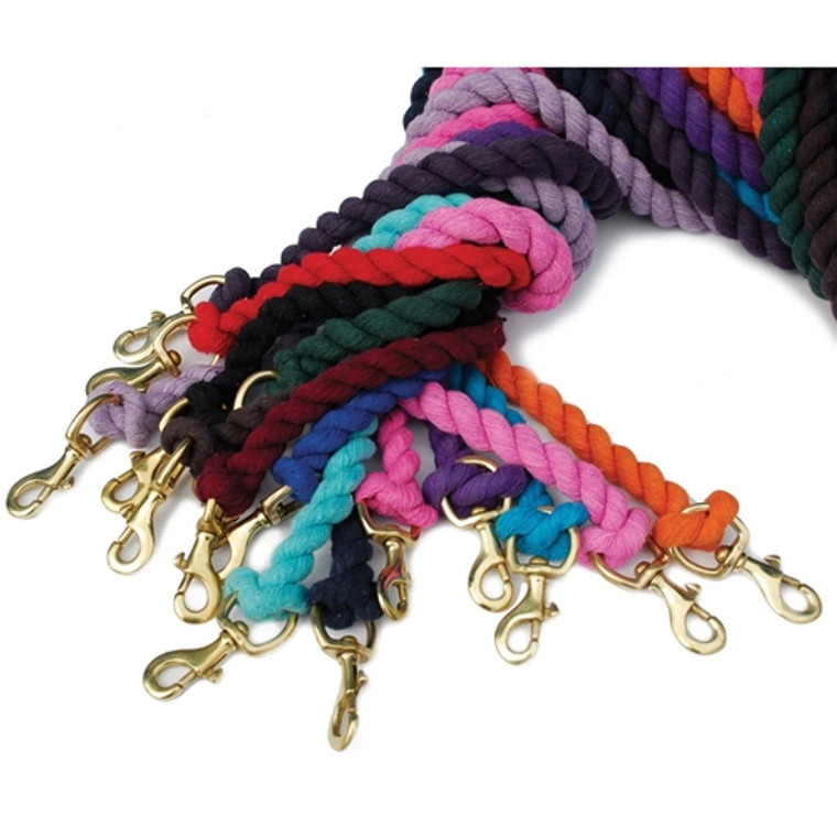 Rhinegold Plain Cotton Leadrope