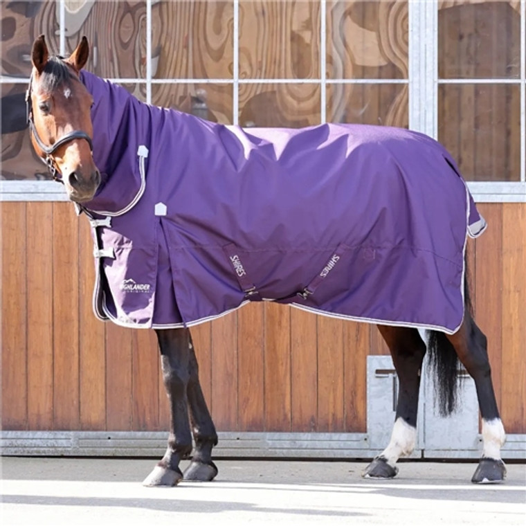 Highlander Original 100 Turnout Combo Rug - Plum