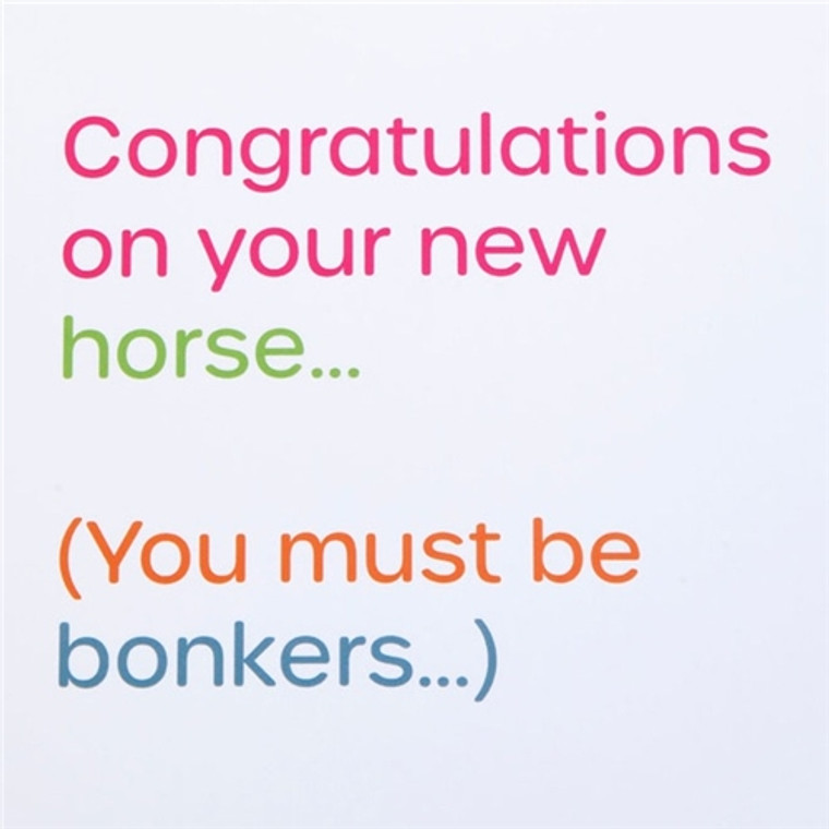 Gubblecote Humourous Greetings Card