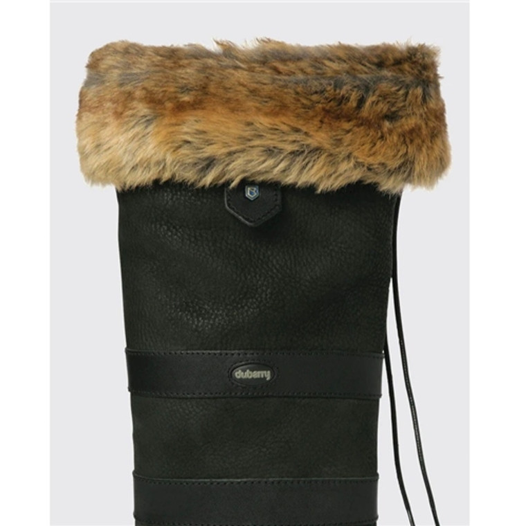 Dubarry Faux Ladies Fur Boot Liners - Chinchilla