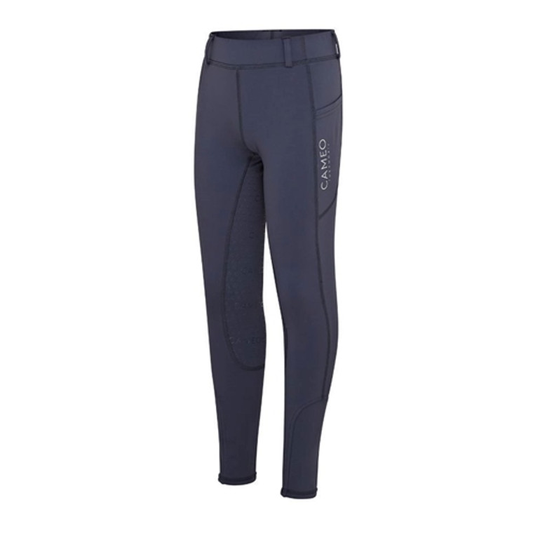 Cameo Equine Junior Thermodry Tights - Navy