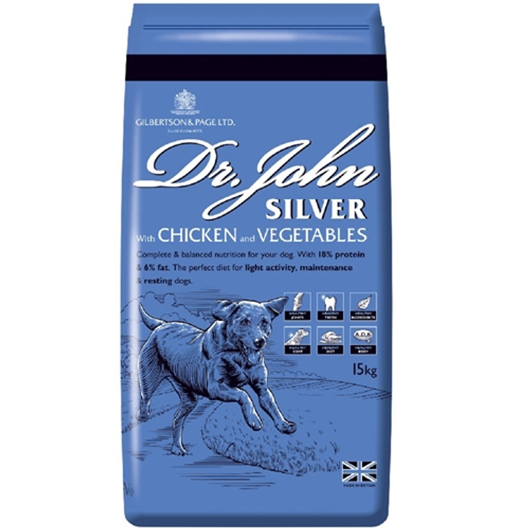 Dr John Silver Chicken with Vegetables - 4kg Dr John Silver Chicken with Vegetables - 4kg