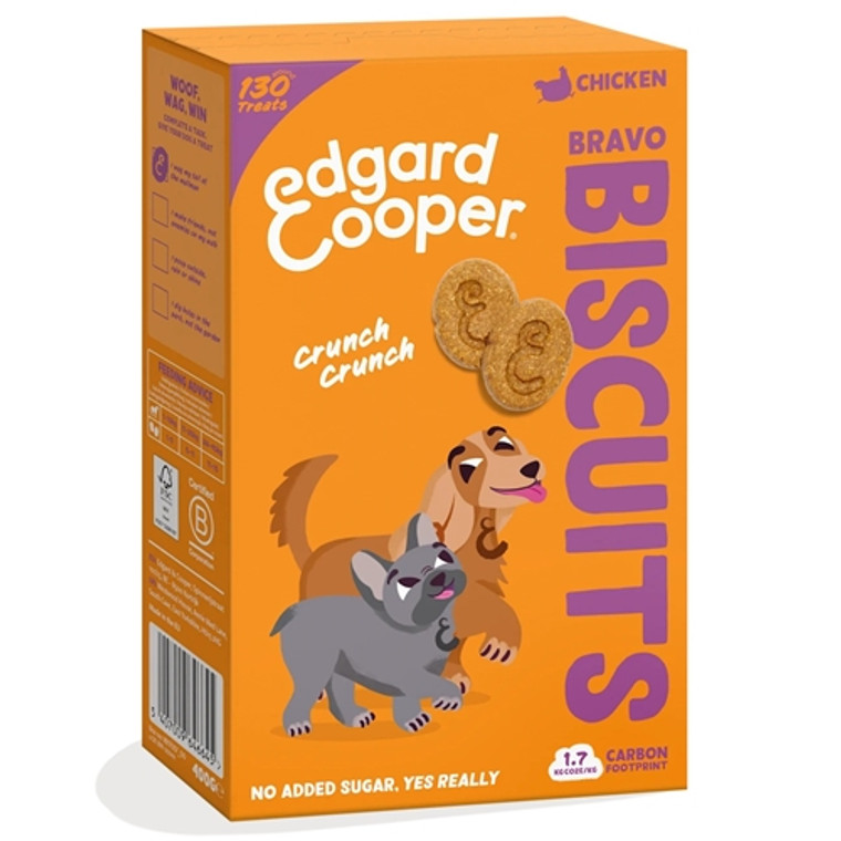 Edgard & Cooper Bravo Chicken Biscuits - 400g