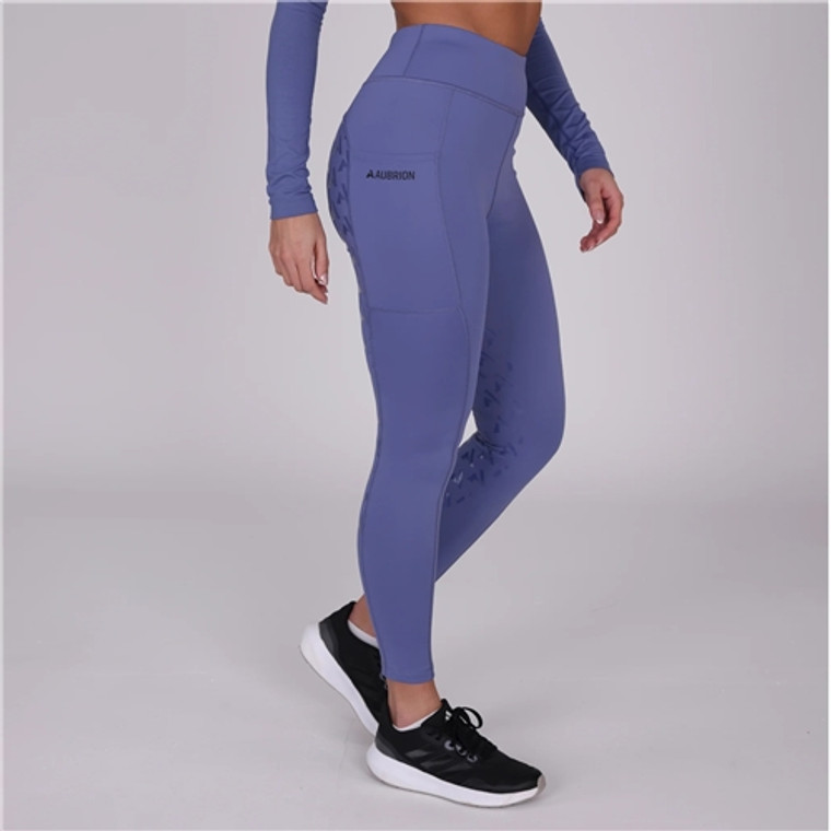 Aubrion React Winter Riding Tights - Sky Aubrion React Winter Riding Tights - Sky