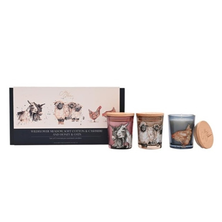 Meg Hawkins Mini Candle Set: The Farm