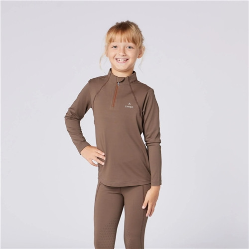 Cameo Equine Junior Core Baselayer - Mocha