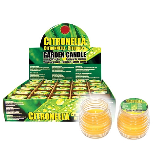 Citronella Candle Glass Jar